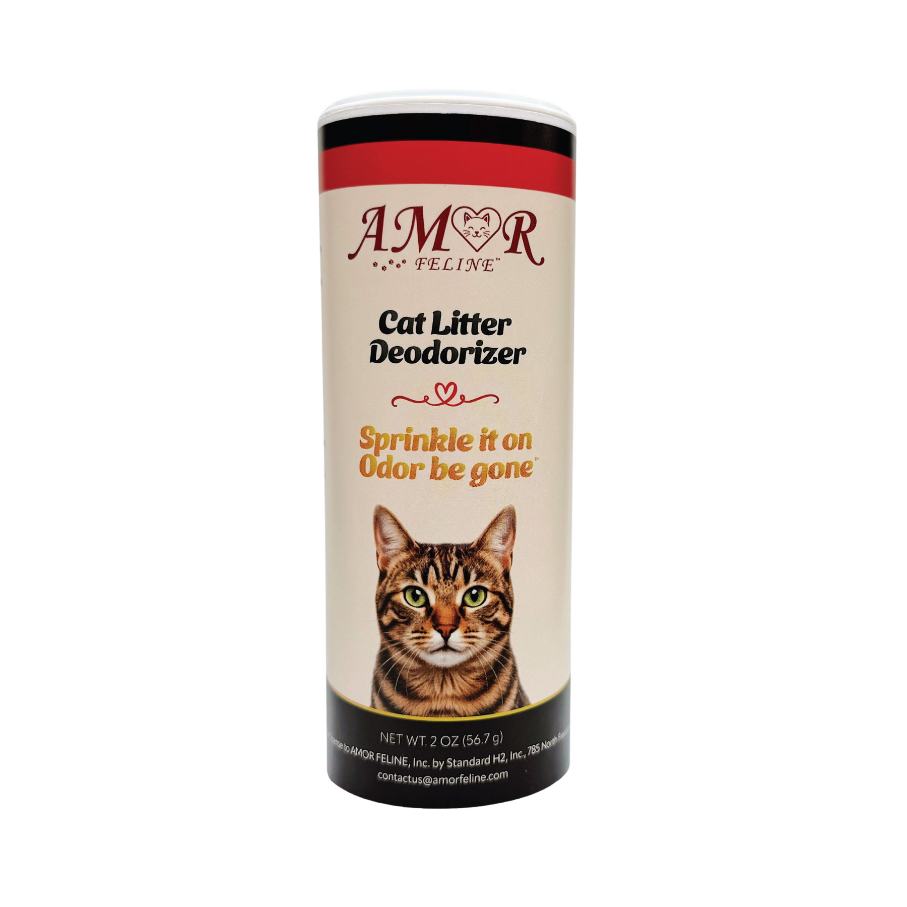 AMOR FELINE cat litter deodorizer package